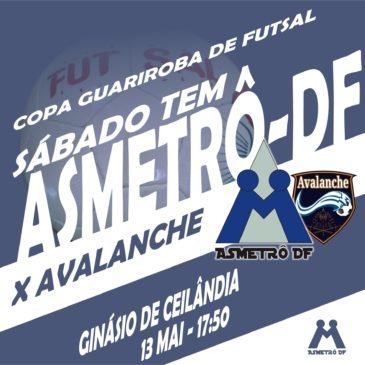 Diante do Avalanche, Asmetrô vai tentar encerrar jejum de três jogos sem vencer
