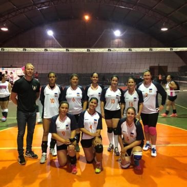 Equipe de Vôlei Feminino da Associação estreia em jogos oficiais