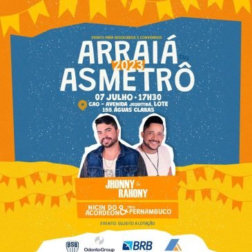 Festa Julina da Asmetrô 2023